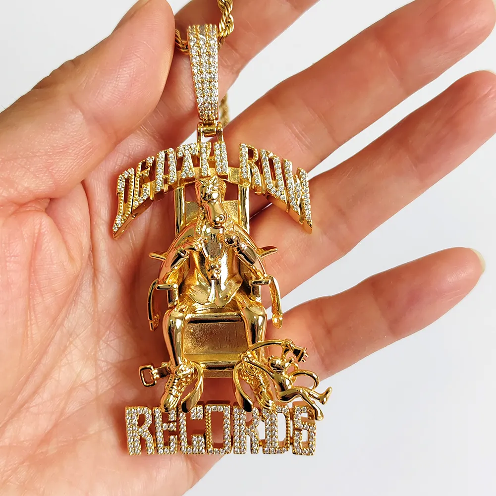 Check out Death Row Records Iconic 14KT Gold & Diamond Pendant Commissioned  for Death Row Records Artists Such As Tupac Shakur & Snoop Do... | Instagram