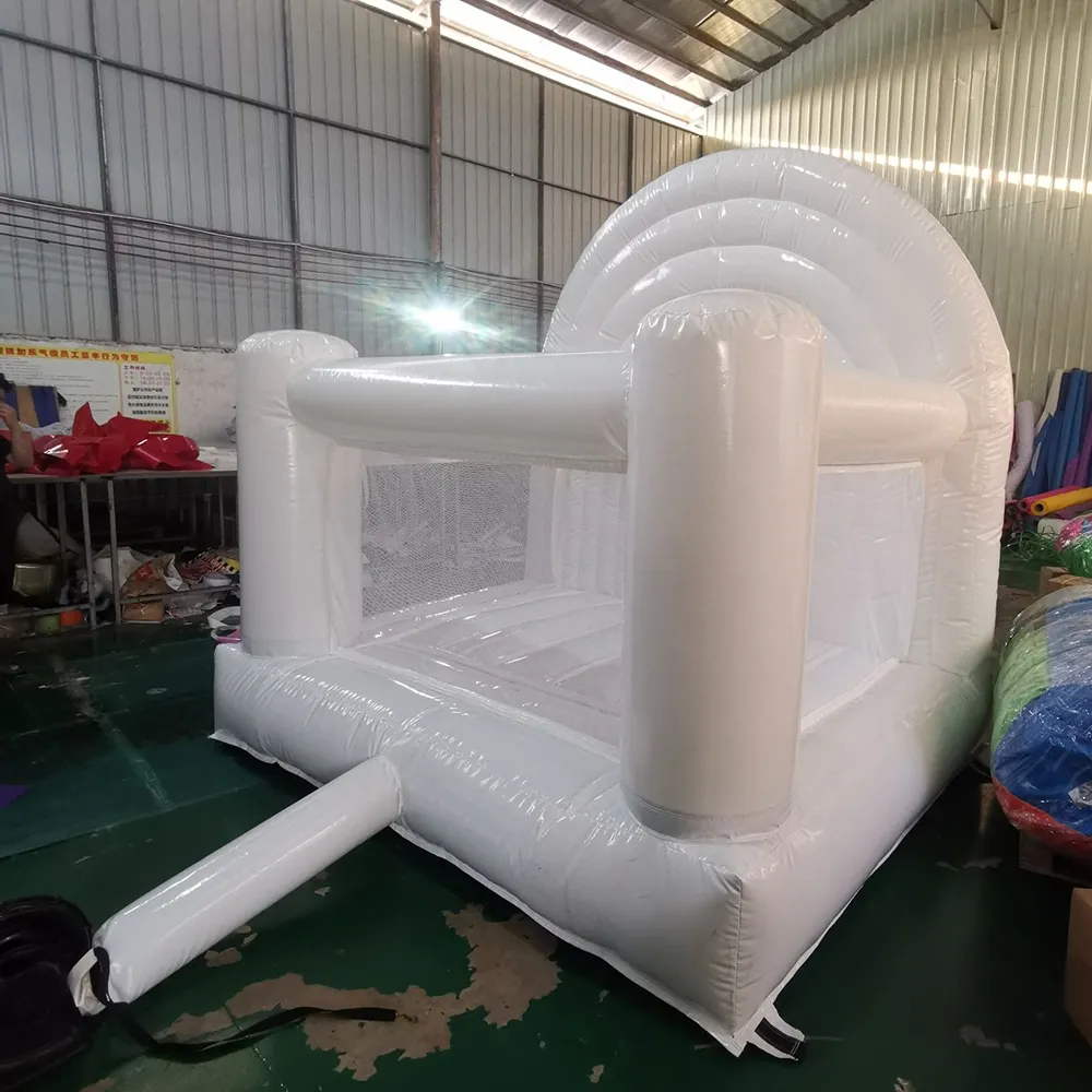 Wholesale Wholesale Inflatable Pastel Rainbow Bouncer Castle With ...