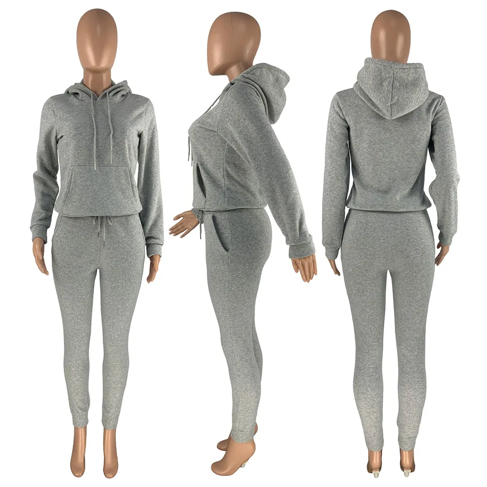 Women's fleece jogging suits hotsell