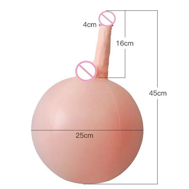 gymnastikball mit dildo EROTIAMO Type RT 10 Speed Vibrator main image 0