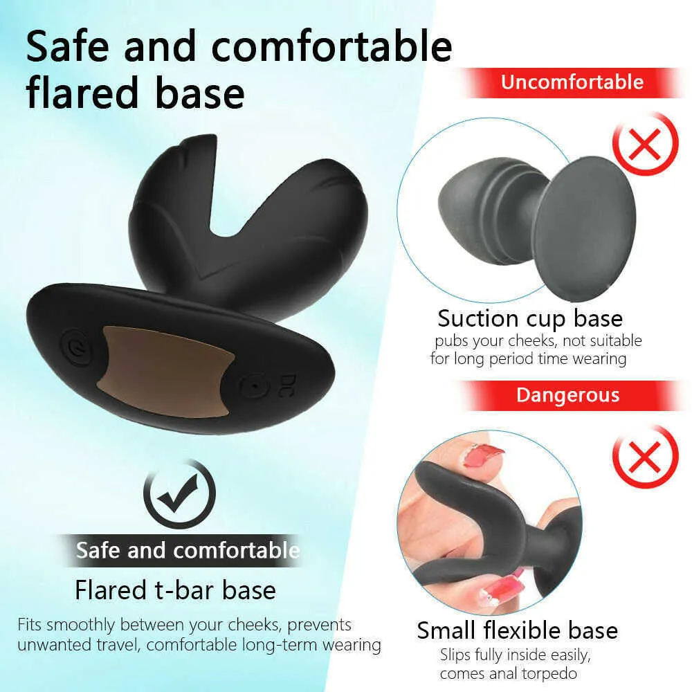universal remote control Wearable Vibrating Anal...