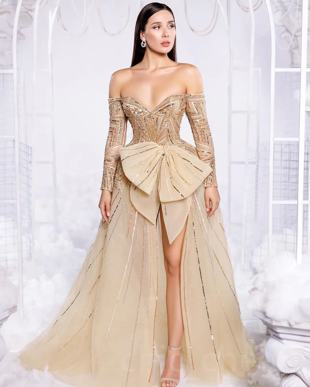 Arabic engagement on sale dresses