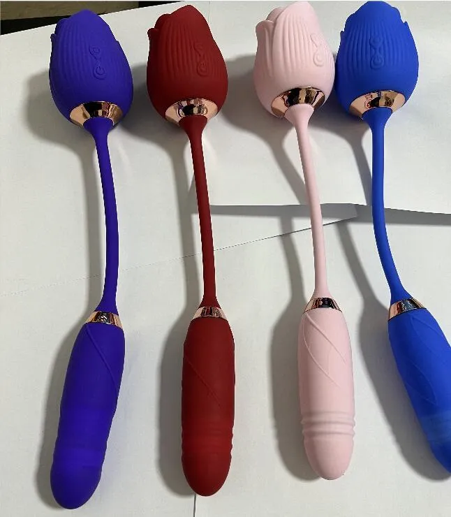 new sex dolls realistic Rose Vibrators Adult Toys Clitoral Sucking Vibrator... From Parklondon,  $13.2