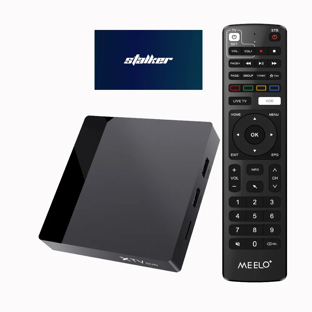 New Nordic TV BOX Meelo plus XTV DUO xtream codes Stalker Android 11 Amlogic S905W2 4K HDR 2GB 16GB smart Media player Full European