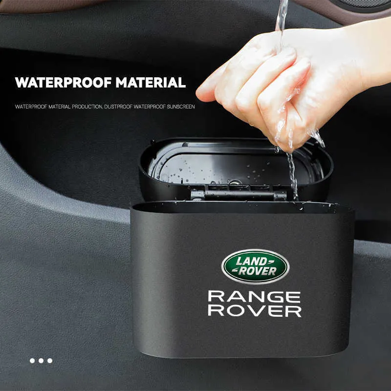 Range Rover Poop In Vehicle Trash Can Car Garbage Case Storage Bucket Accessories For ...