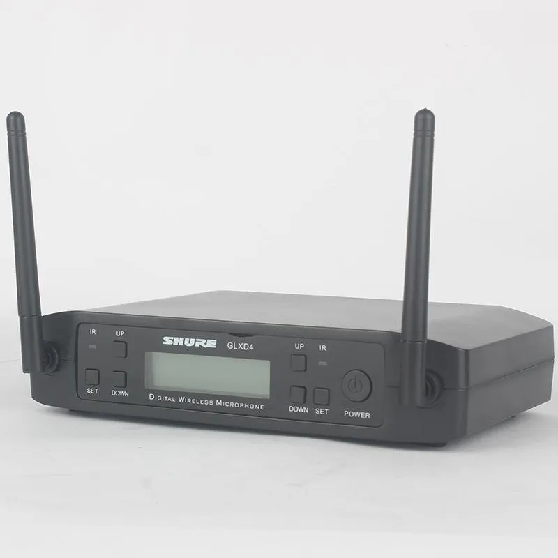 Microphones GLXD4 Wireless Microphone 2 Chs UHF 640 690MHz