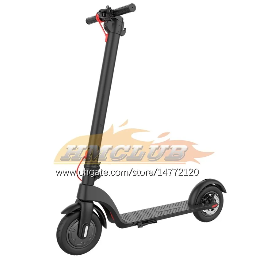 Electric Scooter Rear Wheel, 8.5" Solid Tire Hub Puncture