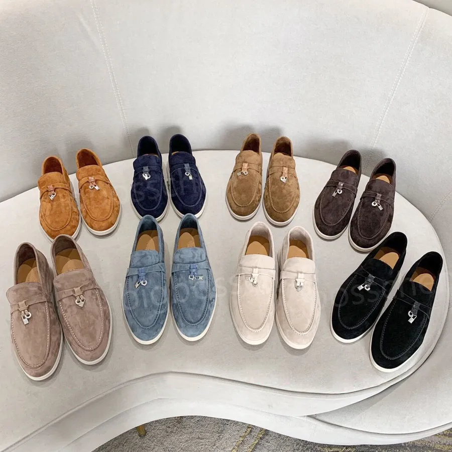 Loafers shop dames suede