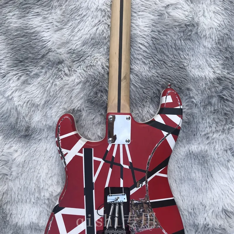 Vintage 22 Fret Headless Electric Guitar With Maple Wood
