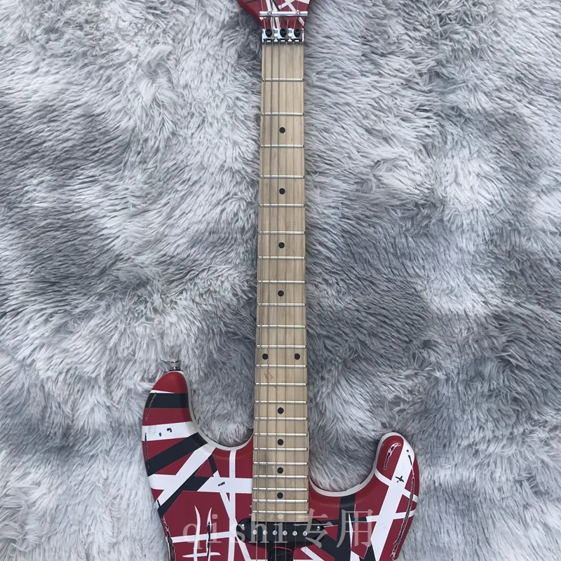 Vintage 22 Fret Headless Electric Guitar With Maple Wood