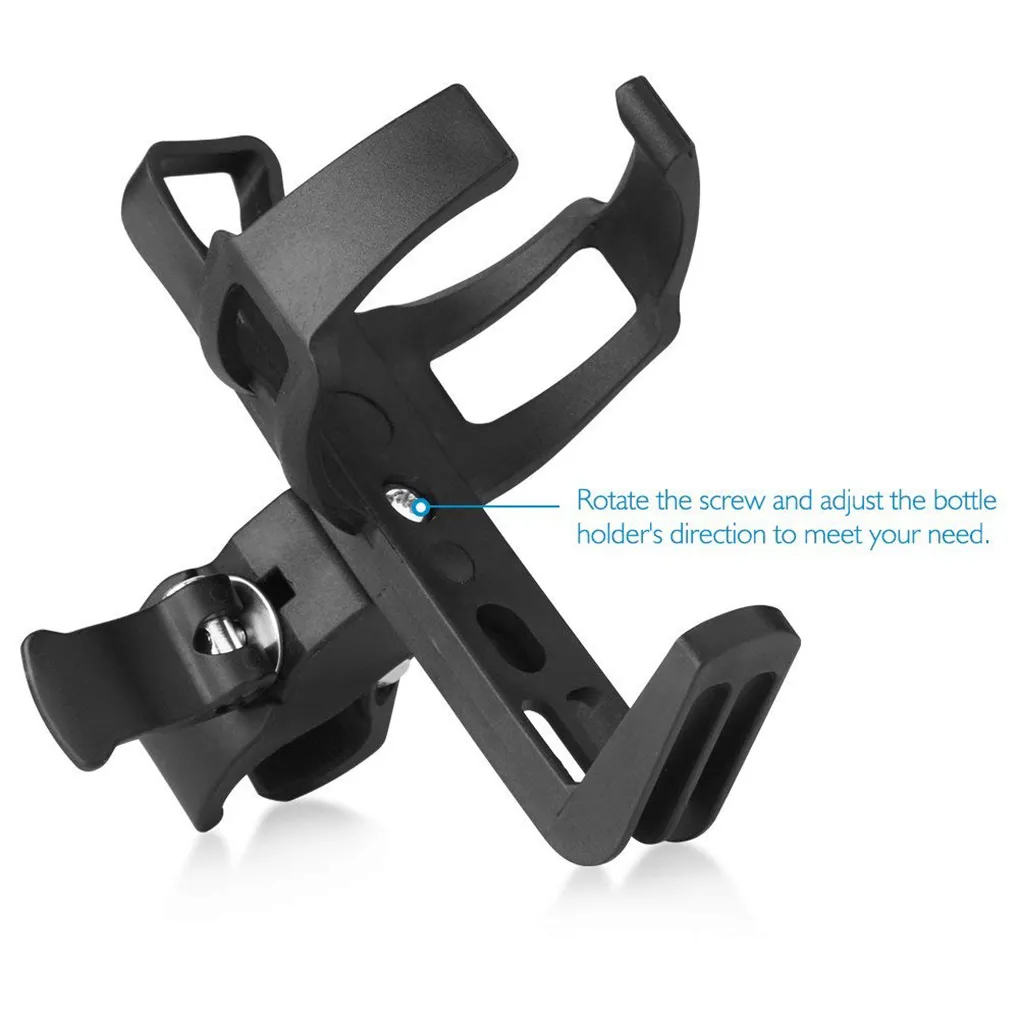 Clip on water bottle holder for bike clearance