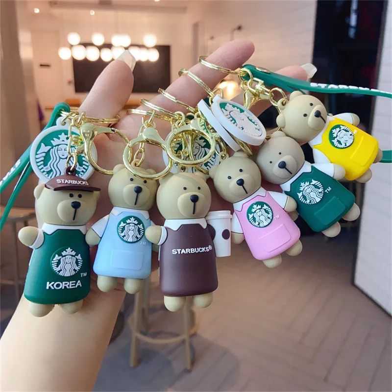 2024 Birthday Party Gift Keychain: Alloy Metal Pendant Starbucks Key Chain Headphone Case Cover 2024 Birthday Party Gift Keychain: Alloy Metal Pendant Starbucks Key Chain Headphone Case Cover