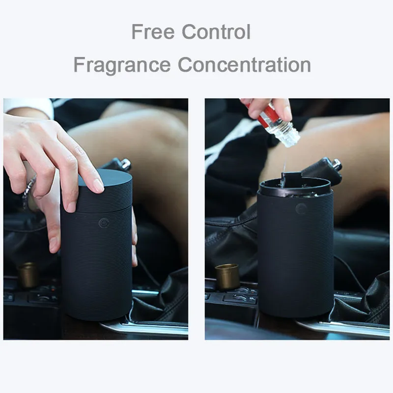 Auto Ultrasonic Aroma Diffuser for Car Office Essential Oil Diffuser Air  Humidifier Home Aromatherapy USB Nano Cool Mist Maker