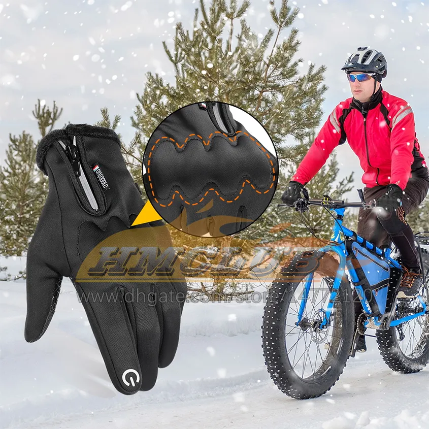 Winter Touchscreen Touch Screen Riding Gloves Full Finger