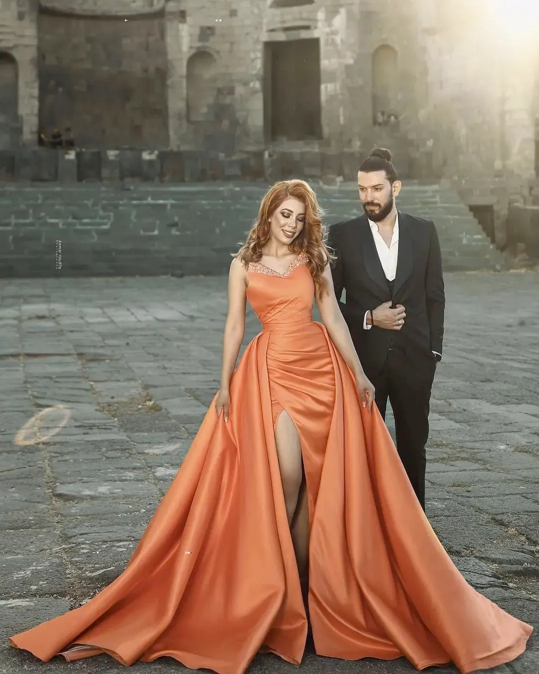 Robe De Bal De Sirene Sans Bretelles Avec Train Detachable En Differentes Couleurs Du 57 01 DHgate