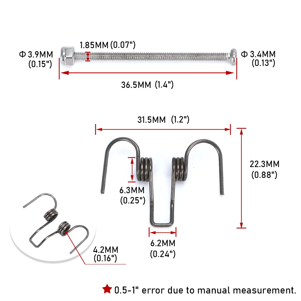 Parts Cessna Baggage Door Latch Repair Spring Kit For Cessna 182 172