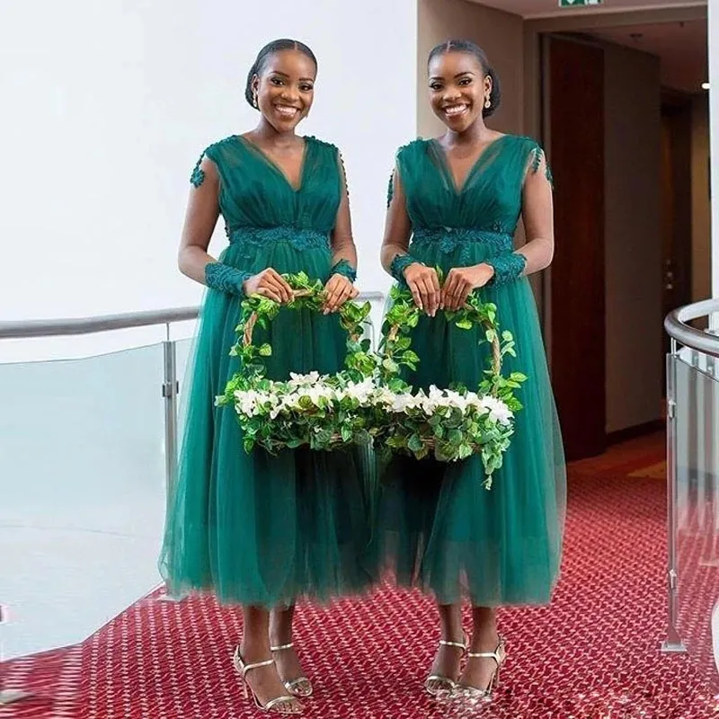 green emerald velvet dress Wedtrend Women Dark Green Bridesmaid Dress A Line V Neck Pleated Chiffon  Long Wedding Party Dress  WEDTREND
