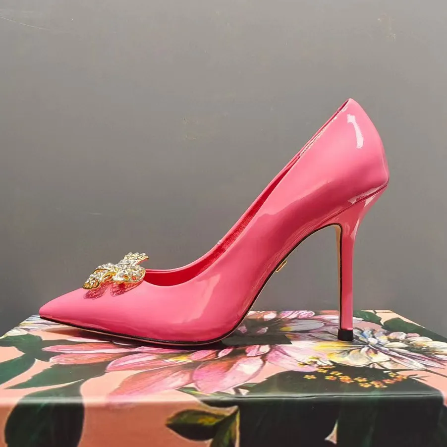 Calzado Tacones Con Pinchos Zapatos De Tacón Grueso Con Pinchos De