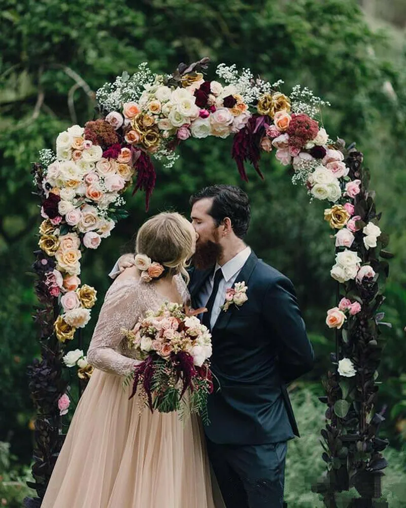 Vestido De Novia De Playa Pink Pink Pink Plus Sall Tall, Con Cuello En V De  Manga Larga Con Lentejuelas De Tul Con Cremallera Con Cremallera De 64,2 €  | DHgate, image size:800x1000