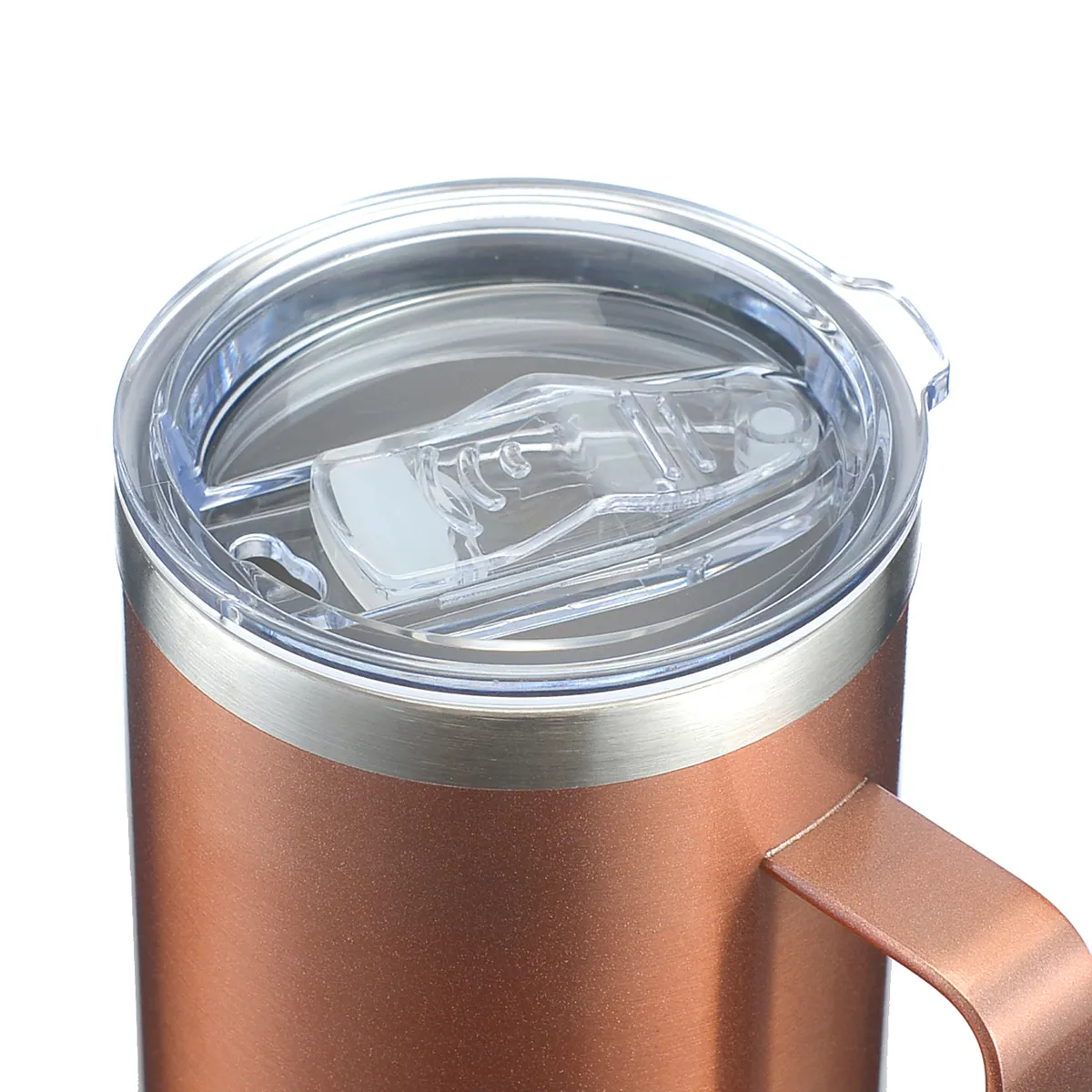 Travel Coffee Mug With Lid Insulated Tumbler With Handle 24oz