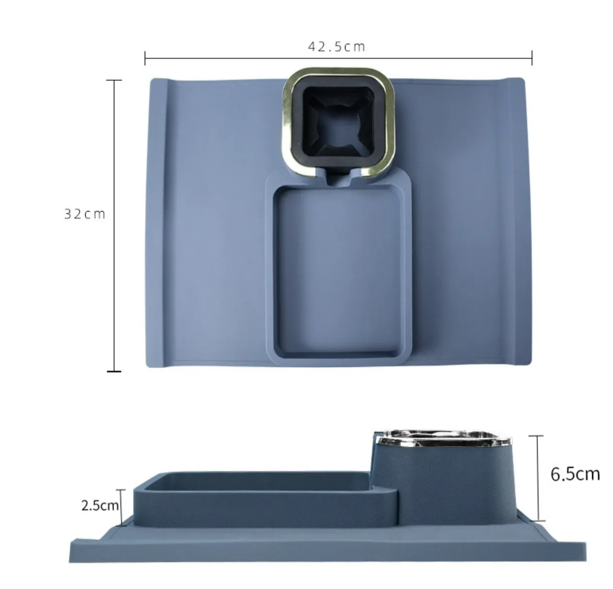 Spill Proof Armrest Tray With Cup Holder And Cup Organizer Perfect For Sofa,  Couch, Armchair And Drink The Storage Place From Generalsupplier, $21.11