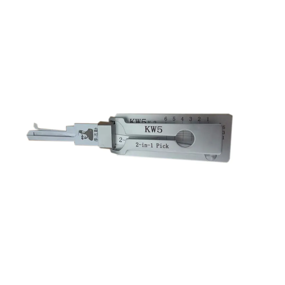 Lishi 2-in-1 Lock Pick Set - KW1, KW5, AM5, M1/MS2 Decoder - Original ...