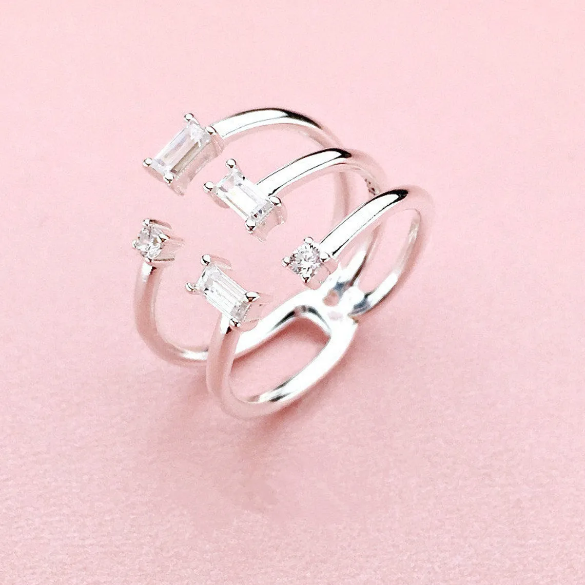 Shards of clearance sparkle pandora ring