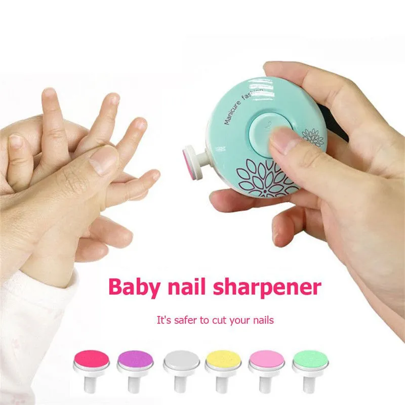 Baby Nail Art Trimmer Tagliaunghie Colorato Sicuro Elettrico Con