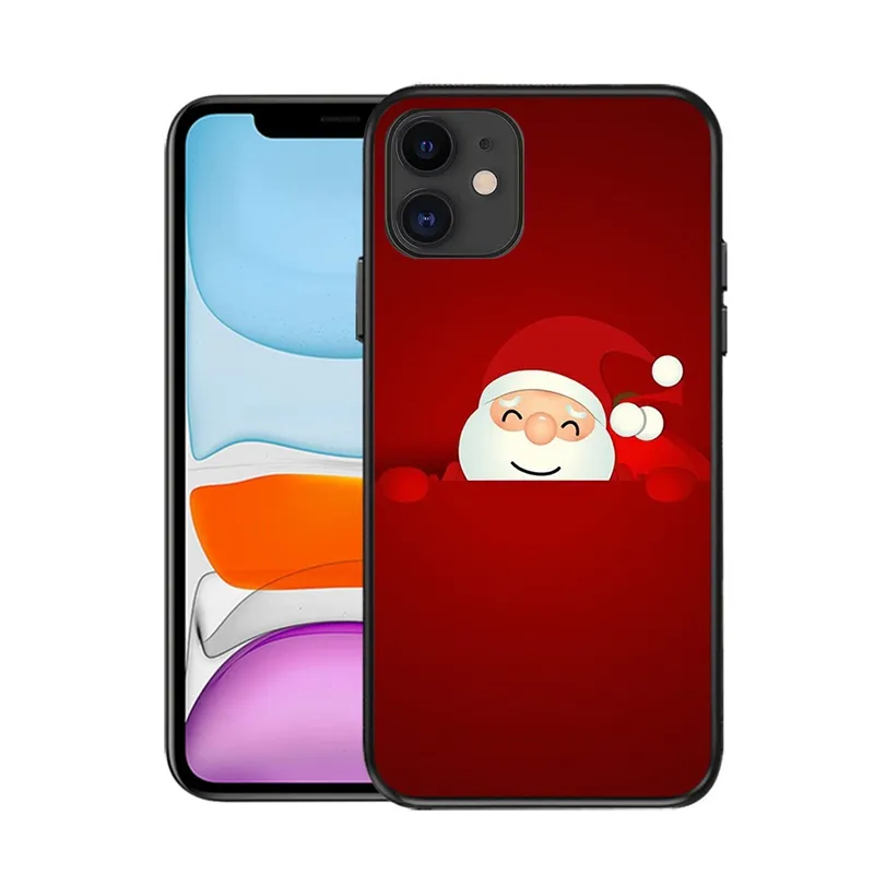 Christmas Tree Cases for iPhone 15 14 Plus Pro Max 13 12 11 XS Max XR X 8 7  6 Soft TPU Black Phone Cover from Dhgate Cell Phone Cases - price 1.11