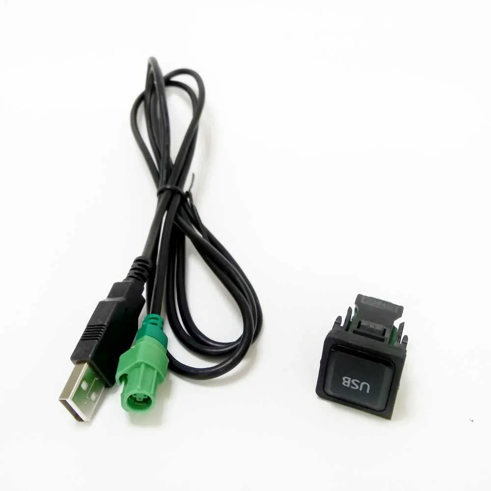 Adattatore per cavo audio USB per auto, lettore CD, cavo radio, presa