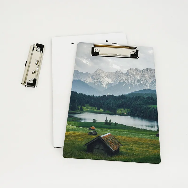 Custom Logo Clear Sublimation Clipboard Blank A4 Clip Board