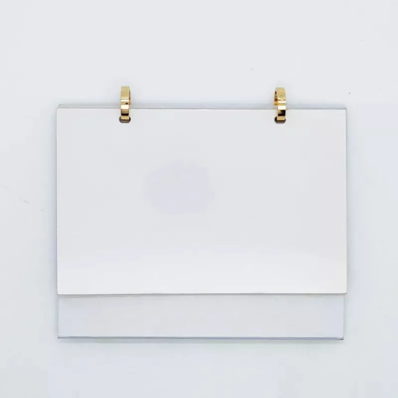 Wholesale DIY Sublimation Blank Calendar Printable With Steel Coil Spiral  Heat Transfer For Desktop Table Planner From Home_office, $2.33 | DHgate.Com