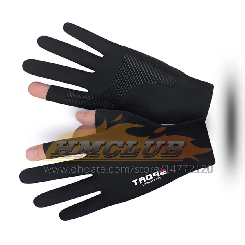 Anti-UV Men Women Fishing Gloves Sunscreen Antiskid Ice Cool Sport Gloves