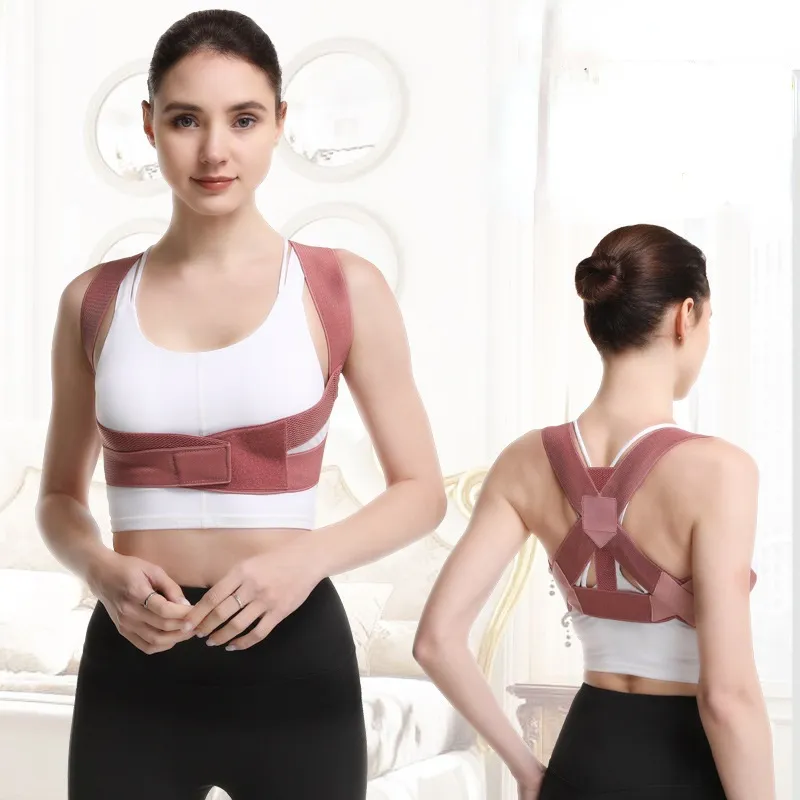 Correcteur De Posture Pour Les Enfants Adultes Back Support Brace Belt Pour Lalignement De Lepaule Soulagement De La Maux De Dos A Bosse Du 6 34 DHgate