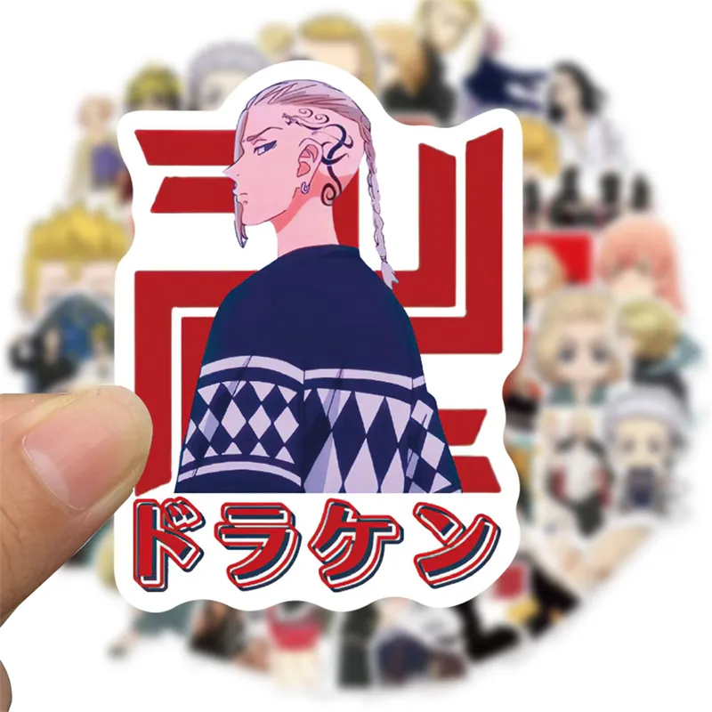 50Pcs Anime Tokyo Revengers Stickers - Wholesale Stickers