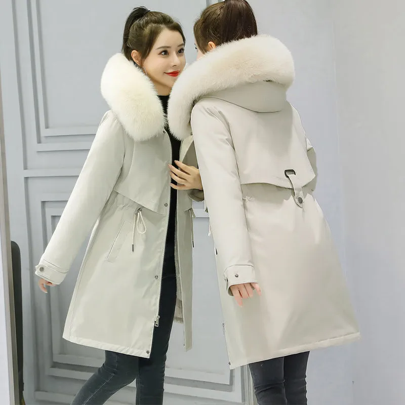 Manteau hiver capuche clearance femme