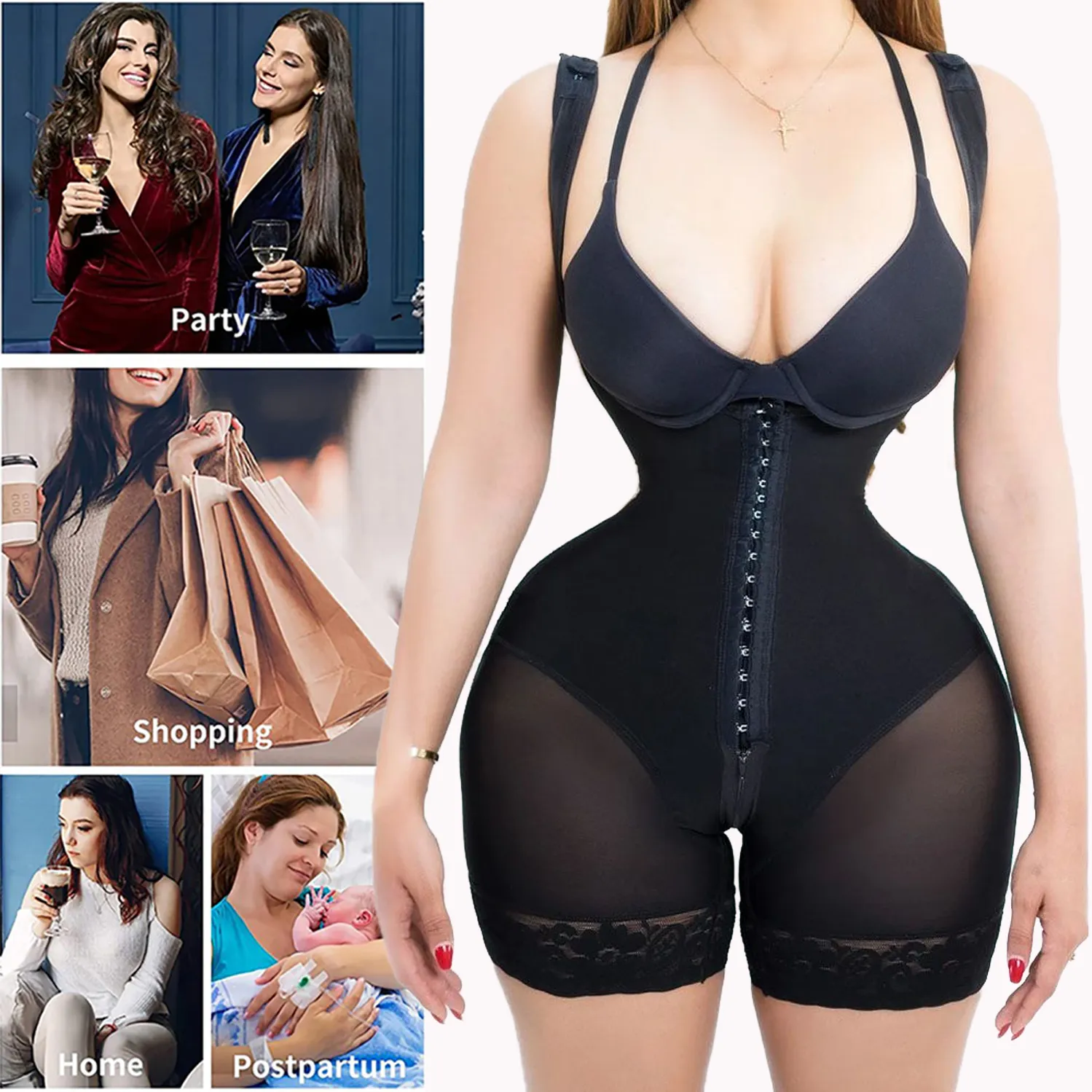 High Compression Hourglass Butt Lifter Tummy Control For Curves
