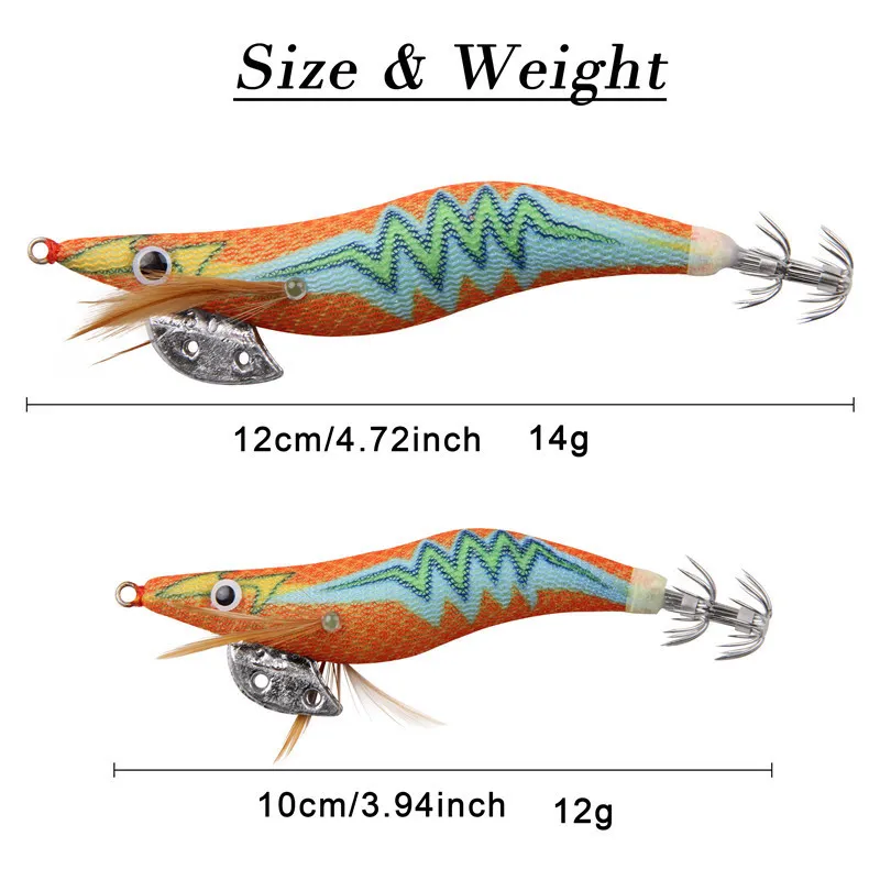 Squid & Shrimp Fishing Lures Set - Jigging Lures Kit, Wood & Soft Baits, Luminous, 3D Eyes - Shop Now! from Dhgate Baits & Lures - price 51.61 Squid & Shrimp Fishing Lures Set - Jigging Lures Kit, Wood & Soft Baits, Luminous, 3D Eyes - Shop Now! from Dhgate Baits & Lures - price 51.61