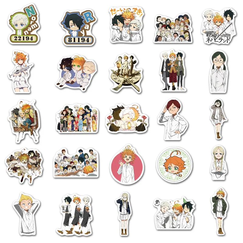 Characters The Promised Neverland Sticker for Sale by roywegner