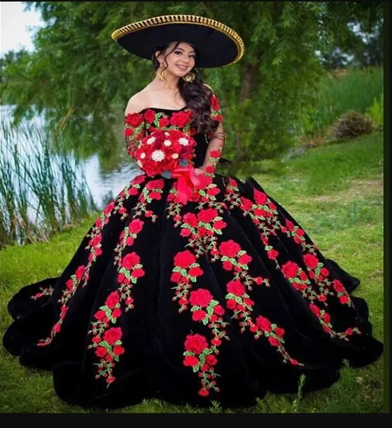 charro quince dress