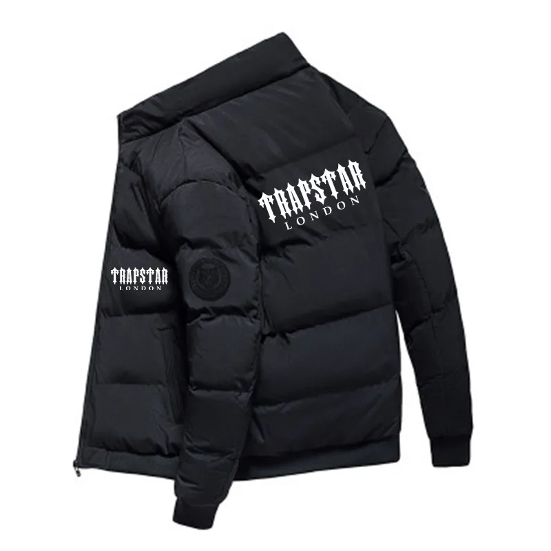 2022 New Brand Men's Jackets Outerwear and Coats Trapstar London Printing Fashion Warm Coat Autumn Winter Harajuku Windproof Padded Down Jackets