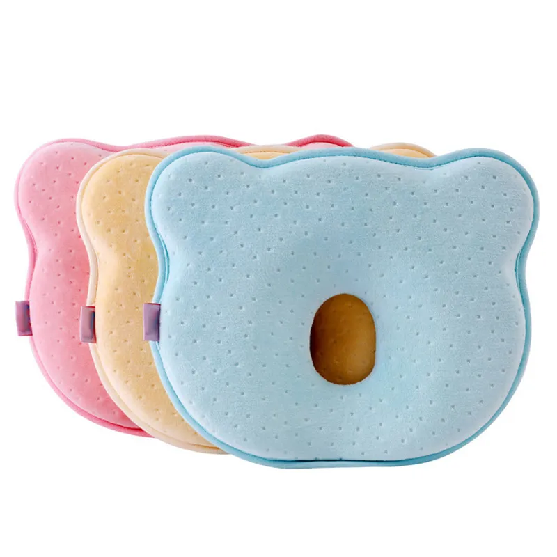 Oreiller Mémoire De Forme Pour Bébé 0-12 Mois - Anti Tête Plate, Respirant - Pour Poussette, Siège Auto, Lit - Taille 22x28 Cm - 10