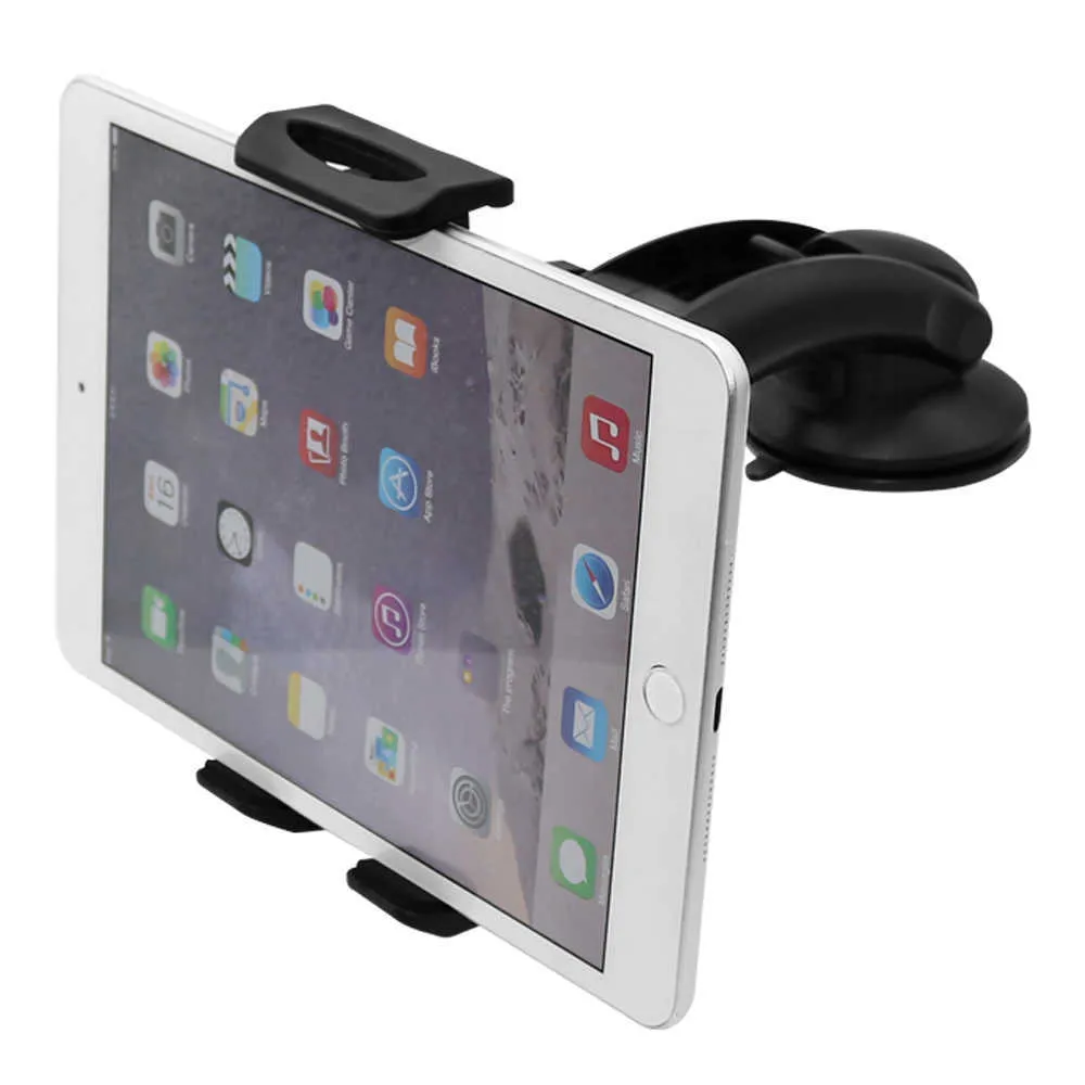 Shengxi Tablet Holder Car Black Tablet Holder Headrest With Silicone Holding Net Non-Slip Universal Car IPad Holder 360° Adjustable For All Kindle Fire Tablet Switches - View #8