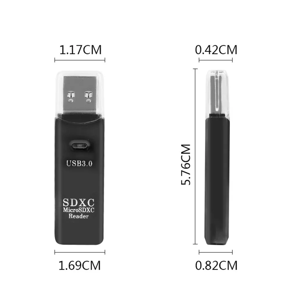 High Speed 2 In 1 USB 3.0 Adapter Drive For MicroSD And TF Usb 3.0 Card ...
