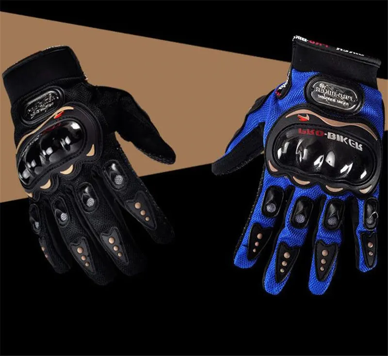  Cómodo pantalla táctil motocicleta guantes Luva