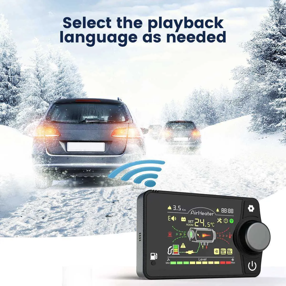 Home Heizungen Hcalory 58KW Auto Luft Diesel 12V24V Universal Parkplatz  Bluetooth App Fernbedienung Schalter Für RV W2210255166515 Von 211,44 €