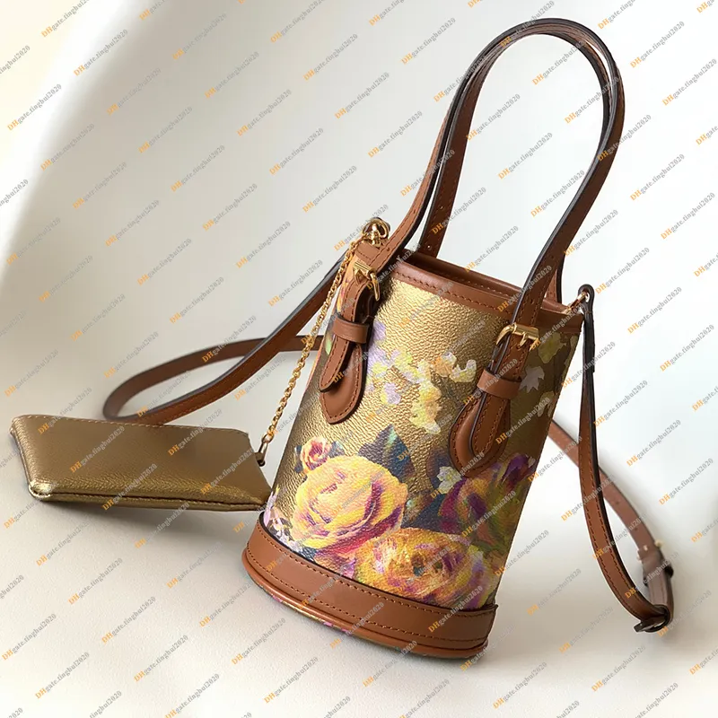 Ladies Fashion Designe Luxury Garden Print Bag Shoulder Bags Crossbody TOTE Handbag Messenger Bag TOP 5A M21317 M81724 M21352 M21233 M21266 Purse Pouch