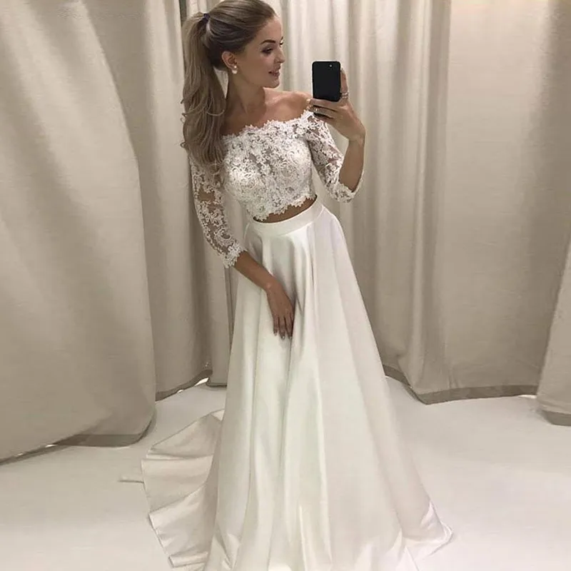 Vestiti da hotsell sposa due pezzi
