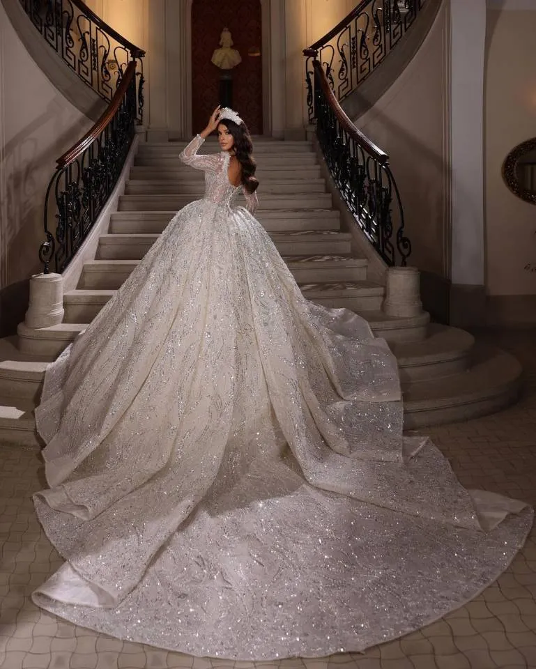 Crystal Design 2018 Wedding Dresses — “Royal Garden” & Haute Couture Bridal  Collections | Wedding Inspirasi | Page 2 | Sheer wedding dress, Designer  wedding dresses, V neck wedding dress