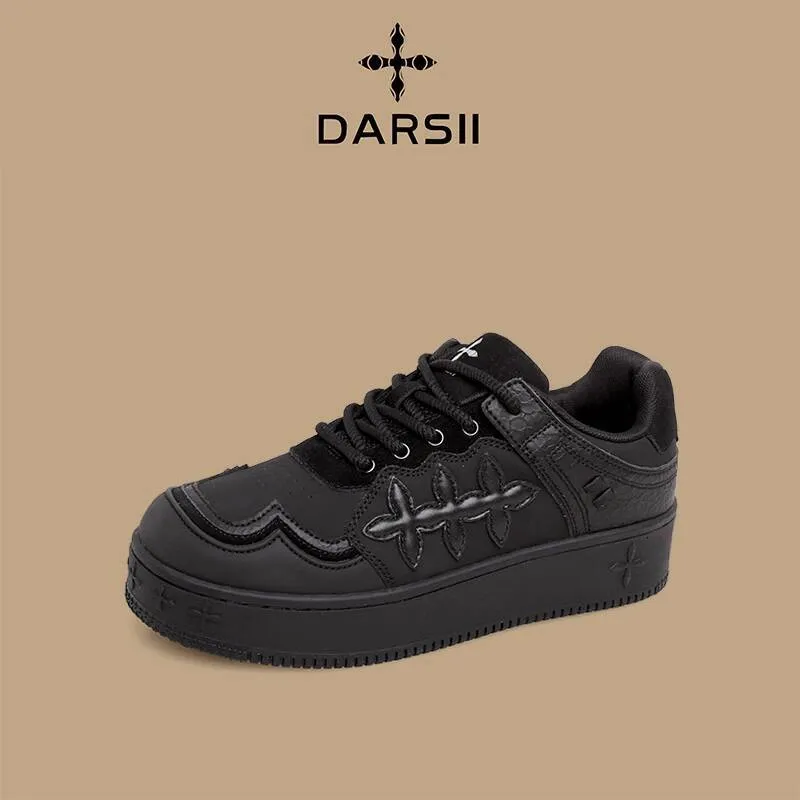 DARSII Casual Breathable Racing Shoes Non Slip Thin Sole Sneakers For Versatile Everyday Wear Big Size Height Increasing_vogvips.com